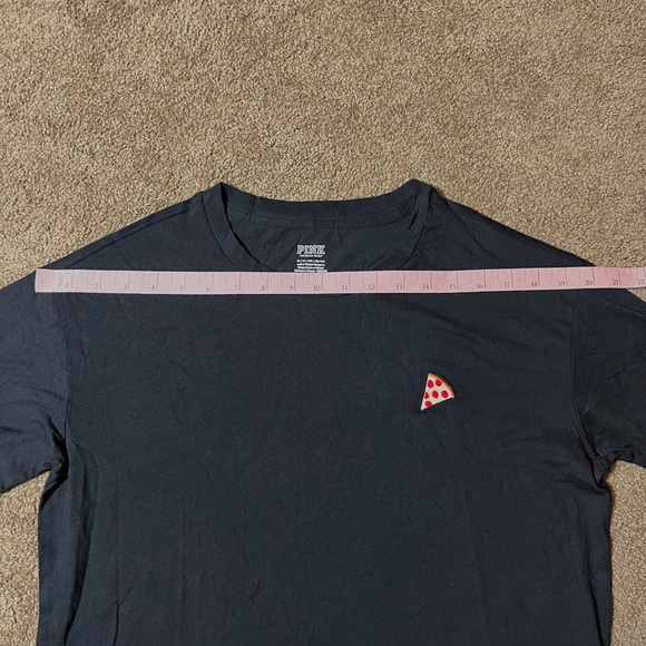 Victoria’s Secret PINK relaxed fit t-shirt with pizza embroidery - Picture 2 of 6
